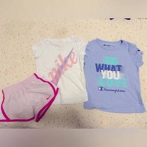 2T/3T active girl clothes